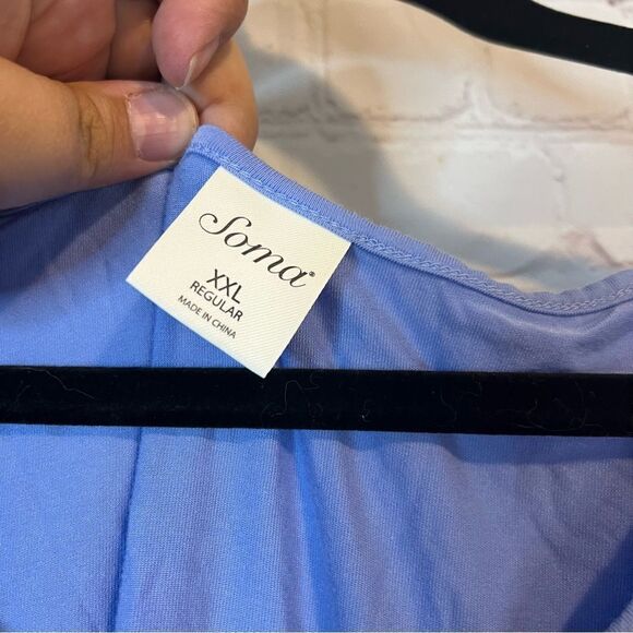 Soma periwinkle soft T-shirt size XXL - Picture 4 of 4